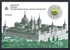 SPAIN STAMPS MNH 2013 WORLD HERITAGE SHEET. MONASTERY OF EL ESCORIAL **