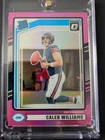 2024 Panini Donruss - Rated Rookie Caleb Williams #327 Optic Pink Prizm (RC)