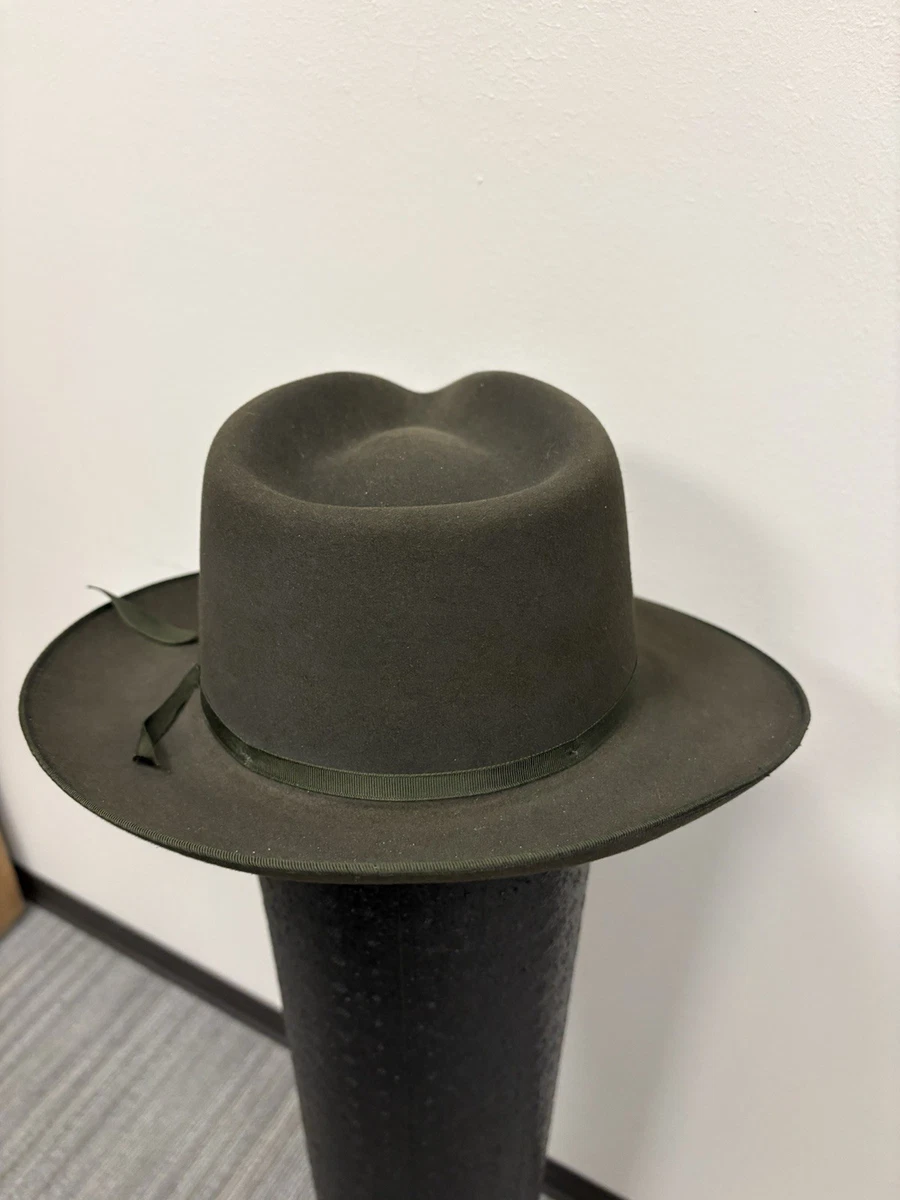 SOMBRERO FEDORA STETSON STRATOLINER FIELTRO PIEL SUAVE