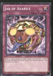 Jar of Avarice SR03-EN033 Common Yu-Gi-Oh 1st Edition Near Mint