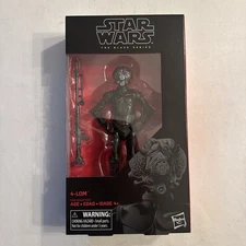 Star Wars The Black Series 4 LOM 6-Inch Action Figure #67 New 2017 Bounty Hunter