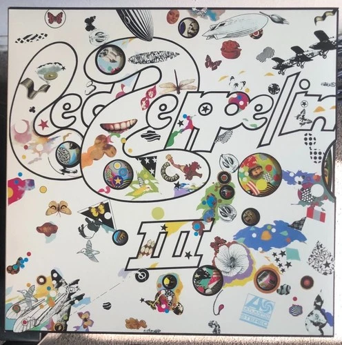 LED ZEPPELIN III 12" 2LP Double VINYL 2014 DELUXE EDITION Excellent 3 ATLANTIC