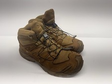 Salomon XA Forces Mid GTX EN boots in the coyote color.  Sz W-9/M-8