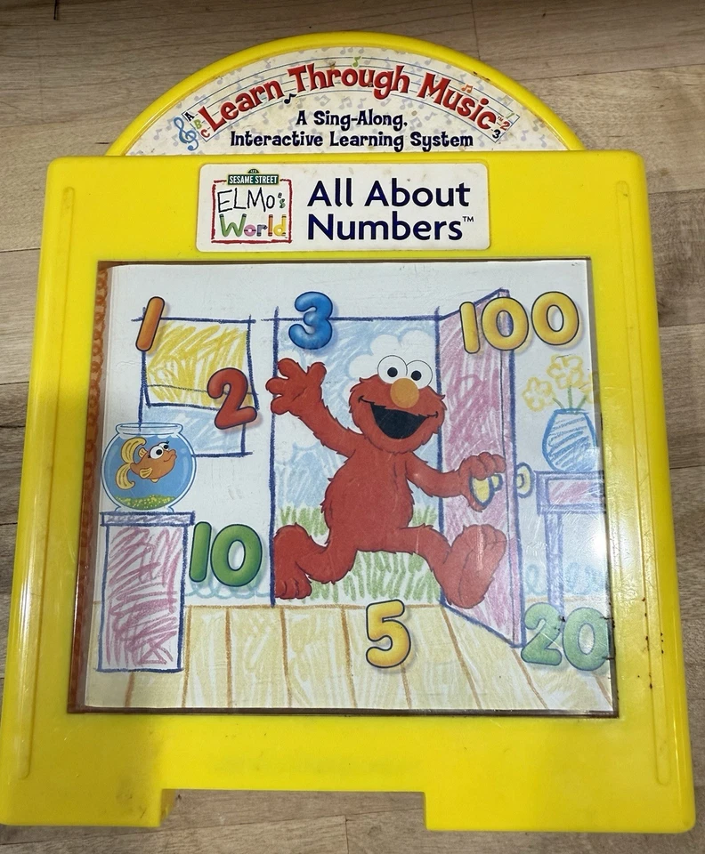 Learn Through Music Lot 2 Cartridges Elmo Blue Clues All About Numbers & Friends - Image 3 of 4
