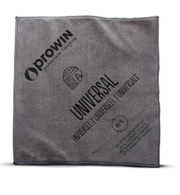 proWIN UNIVERSALTUCH 32 cm x 32 cm, grau  - NEU