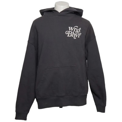 WRSTBHVR Studio, Kapuzenpullover, Größe: M, Grau, Baumwolle/Polyester #ps1