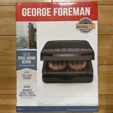 George Forman 2 for $30 Individual Size Electric Indoor Non Stick Grill