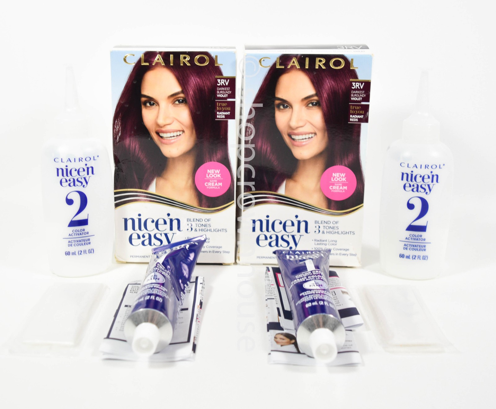 #3rv Darkest Burgundy Violet No Conditioner