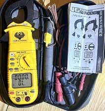 UEi G2 Phoenix Pro DL379 Clamp Meter w/ Pouch + Manual +Leads Tested Tester Tool