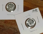 1948s 1949s BU W Mint Luster 90% Roosevelt Dimes Key Date
