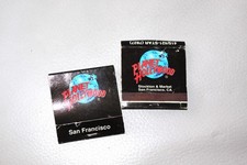 lot 2 boîtes allumettes Planet Hollywood San Francisco collection - vintage