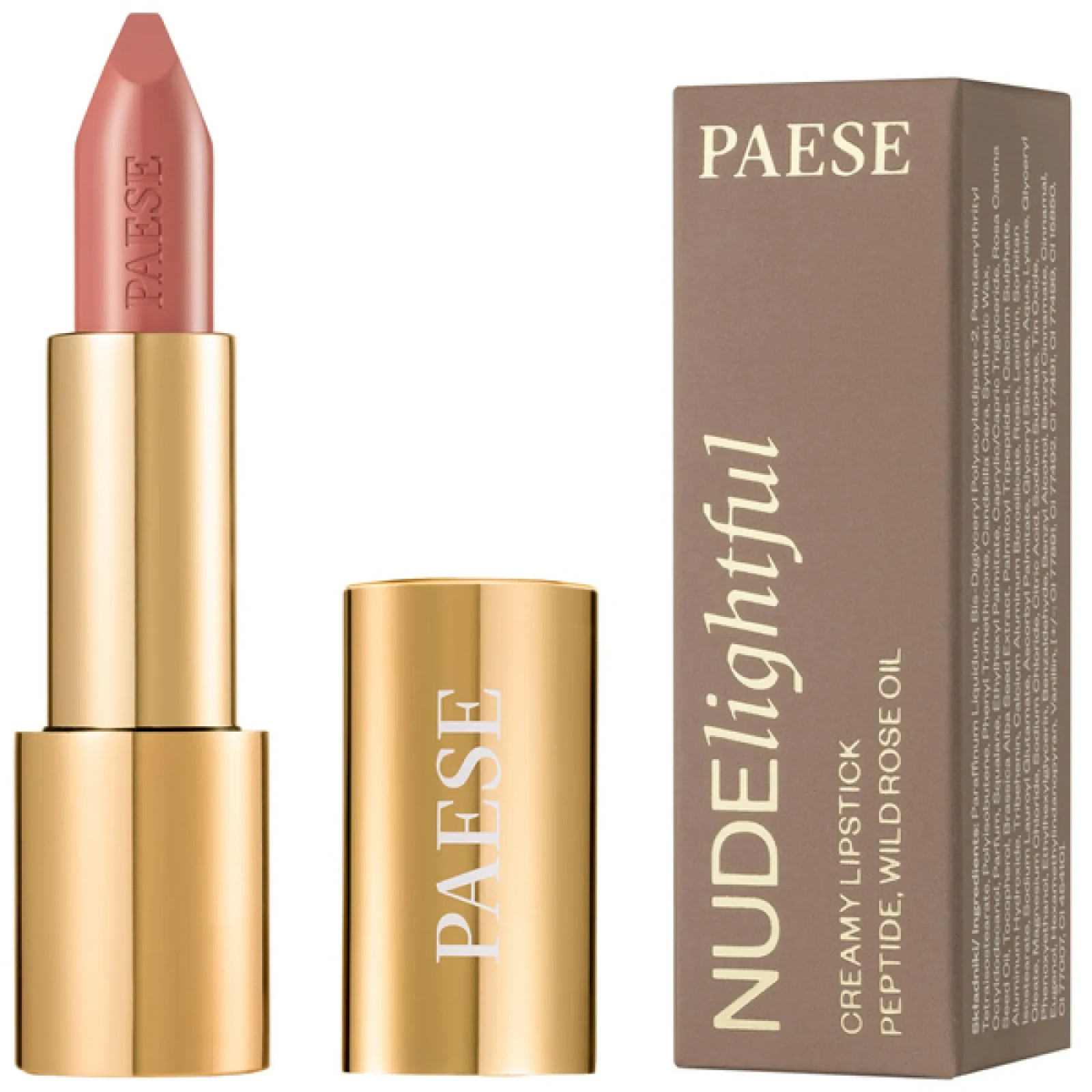 Paese Nudelightful Lipstick 403 Peach Pie 4.5g
