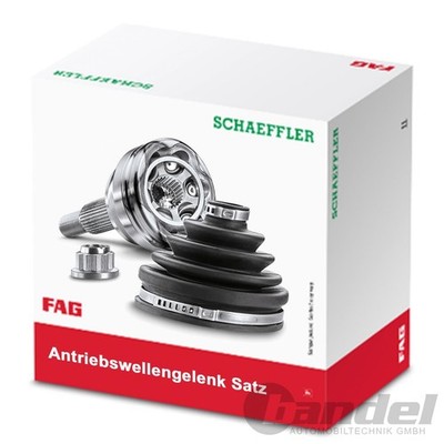 FAG ANTRIEBSWELLENGELENK-SATZ VORNE AUßEN passend für AUDI A6 A8 VW PHAETON | 77