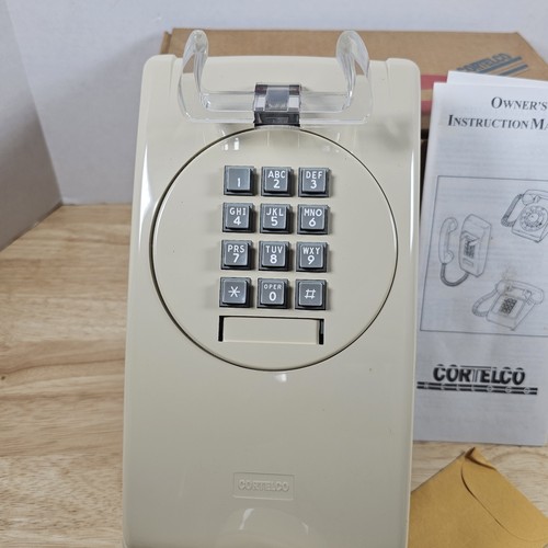 Cortelco 355444-VBA-20M Wall Phone Ash - Zdjęcie 4 z 8