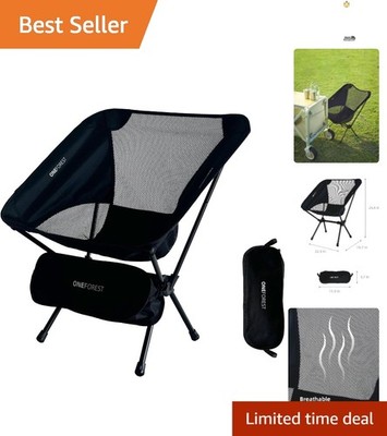 Quick Setup Lightweight Camping Chair - Portable Design for Outdoor Adventure