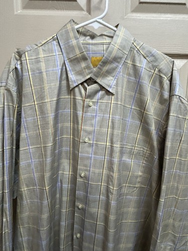 Robert Talbott Carmel Button Down Size XXL Multicolor Striped Shirt - Picture 2 of 7