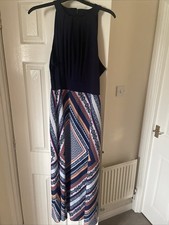 Woman’s XL Alter neck Navy Dress