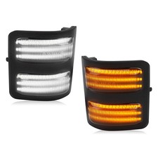 Led Switchback Whiteamber Flowing Side Mirror Light For 2008-16 Ford F250 F350