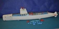 Remco 1962 Barracuda Submarine battery operated, working condition