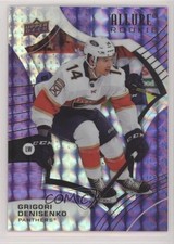 2021-22 Upper Deck Allure Rookies Purple Diamond 3/10 Grigori Denisenko #125 6hk