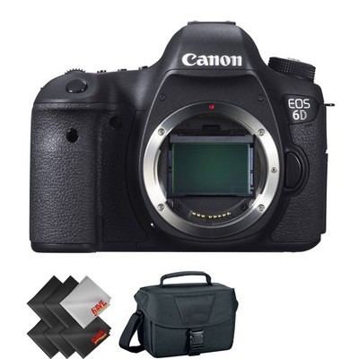 Canon EOS 6D DSLR Camera (Body Only) - Open Box + 2 Year Accidental Warranty