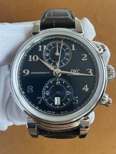 IWC Da Vinci Chronograph Laureus Sport for Good Automatic Watch Blue Dial 42mm 2