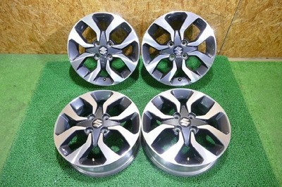 Suzuki Solio Bandit Genuine 15 Inch Aluminum Wheel 5J 45 100/4H Hub 54 4