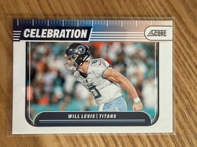 2024 Panini Score Football Will Levis No. C-WLS Tennessee Titans