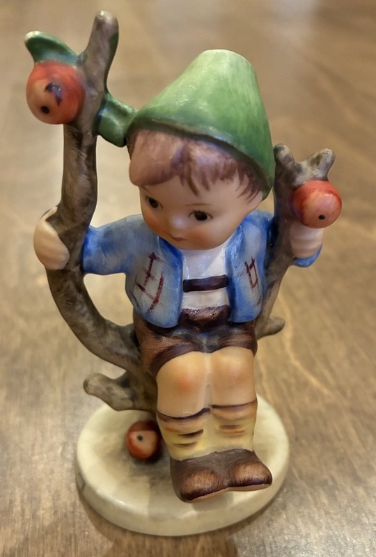 Vintage Hummel Goebel West Germany Apple Tree Boy Figurine Decoration Decor 4” 