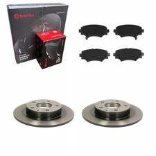 BREMBO Bremsscheiben + Beläge Hinten MAZDA 3BM BN 2013-