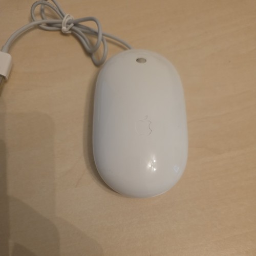 Original Apple Mighty Maus Kabelgebunden A1152 Weiß USB Maus - Bild 2 von 3