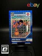 2024-25 Panini Donruss Optic - Jalen Duren #89 Blue Velocity Prizm
