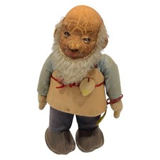 Vintage Steiff Dwarf Gnome Gucki Original AS IS 6.5 Doll Toy Mid Century w/Tags