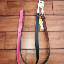 nwt Cat  Jack size large, 2 girls reversible belts