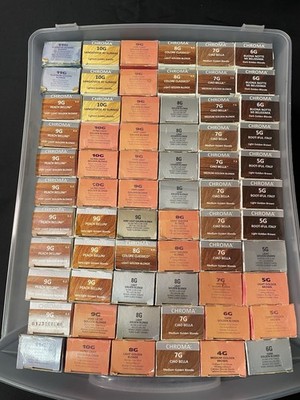 66 Tubes Aloxxi Chroma Professional Hair Color Lot Mixed Shades Salon 2oz