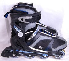Bladerunner Pro 78 Inline Skates Rollerblades Grey/Blue/Black Mens Size 10