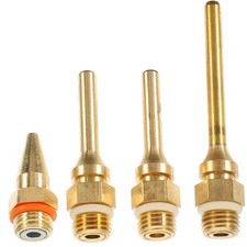 4 Pcs Glue Sprayer Nozzle Assortment Copper Material Tube Nozzles for Repair