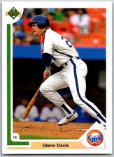 ⚾ 1991 Upper Deck #535b Glenn Davis Houston Astros
