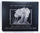 SOLD OUT AT U.S. MINT! 2024-W  American Eagle Silver "UNCIRCULATED" Coin (24EG)!