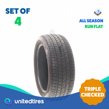 Set Of 4 Used 22550r17 Bridgestone Driveguard Plus Rft 94v - 6-7.532 19rj2 Set Of 4 Used 22550r17 Bridgestone Driveguard Plus Rft 94v - 6-7.532 19rj2