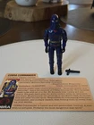 Vintage 1984 GI Joe Mail Away Hooded Cobra Commander 100% Complete W/File Card