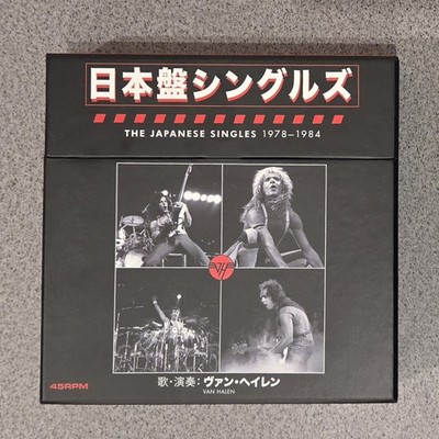 VAN HALEN The Japanese Singles 1978-1984 SEALED Thirteen 7'' singles VERY NICE