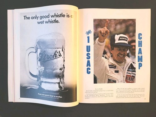 1978 USAC Michigan Norton Twin 200s Program/Lineup/Ticket Stubs, Rutherford Wins - Picture 13 of 17