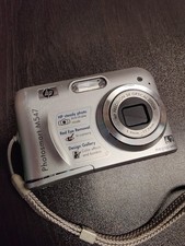 HP PhotoSmart M547 6.2MP Digital Camera - Silver Tested Works