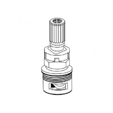 Kohler 15250LFFD 2" Ceramic Washerless Stem Replacement Faucet Part