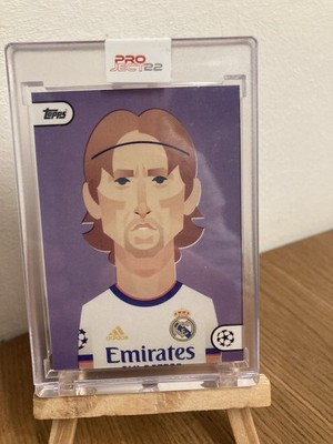 Topps Project 22 Luka Modric Real Madrid C.F. by Stanley Chow UEFA Soccer Cards
