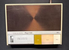 Vintage Realistic Plug n Talk FM Wireless Intercom Model 43-212 Radio Shack