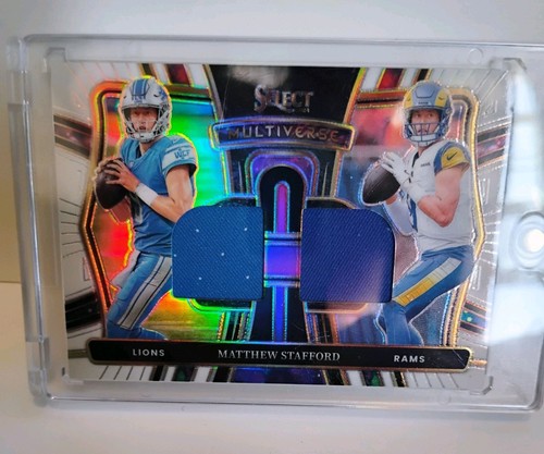 2024 Panini Select - Multiverse Matthew Stafford #MP-MSD White Prizm /75