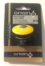 Origin8 yellow headset cap and star nut mounting bolt 1-1/8" alloy
