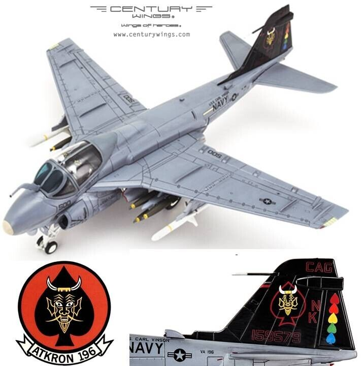 Century Wings 1/72 CW 001627 A-6E Intruder USN VA-196 Main Battery